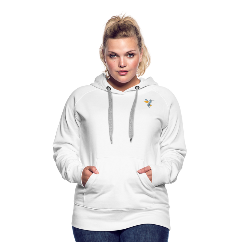 Lade das Bild in Galerie -Viewer, Frauen Premium Hoodie Manny Colors Mirrela Passage AA10 - Weiß
