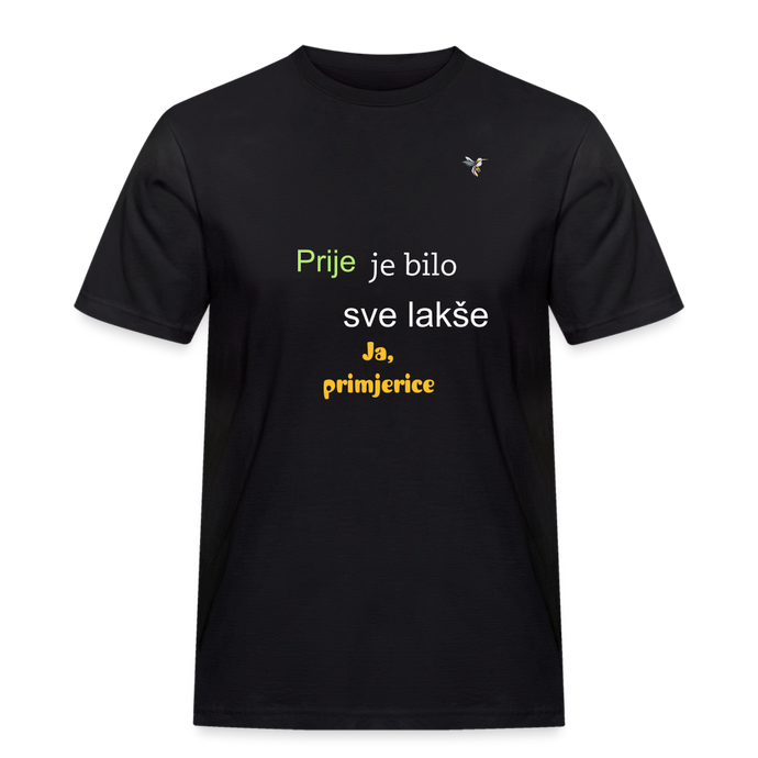 Männer Workwear T-Shirt Prije sve lakše - Schwarz