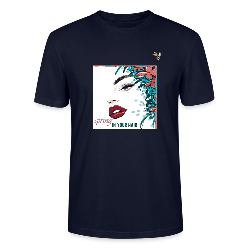 Lade das Bild in Galerie -Viewer, Stanley/Stella Unisex T-Shirt CRAFTER Spring In Your Hair - Navy
