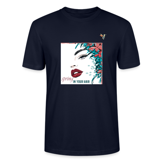 Stanley/Stella Unisex T-Shirt CRAFTER Spring In Your Hair - Navy