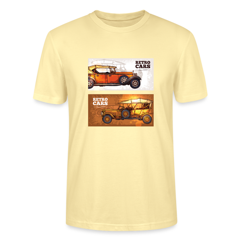 Lade das Bild in Galerie -Viewer, Stanley/Stella Unisex T-Shirt CRAFTER Retro Cars 1 - Creme
