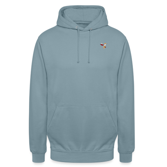 Mirrela Passage Unisex Hoodie AA1 - Nebelblau