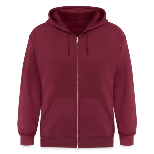 Männer Heavyweight Mirrela Passage Kapuzenjacke Blanck A - Maroon