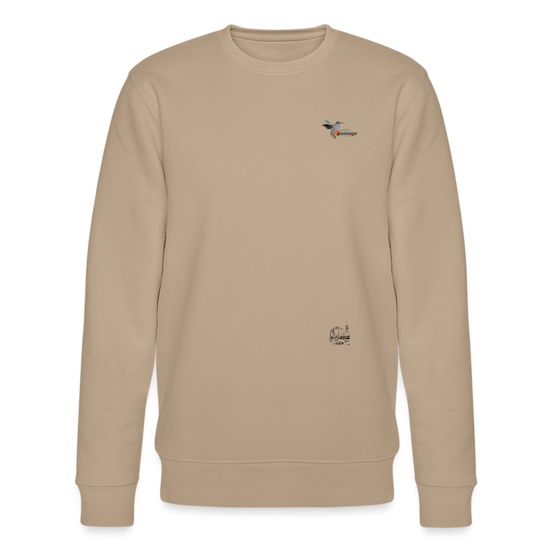 Lade das Bild in Galerie -Viewer, Männer Organic Mirrela Passage Sweatshirt Stanley &amp; Stella Club 10 AA11 - Beige
