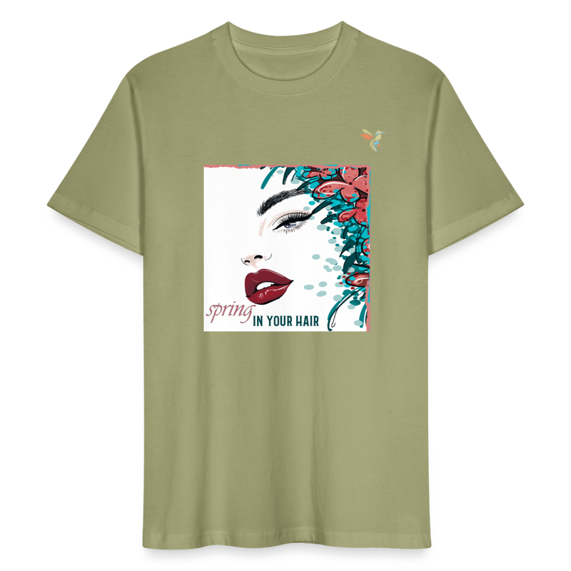 Lade das Bild in Galerie -Viewer, Stanley/Stella Unisex T-Shirt CRAFTER Spring In Your Hair - Nebelgrün
