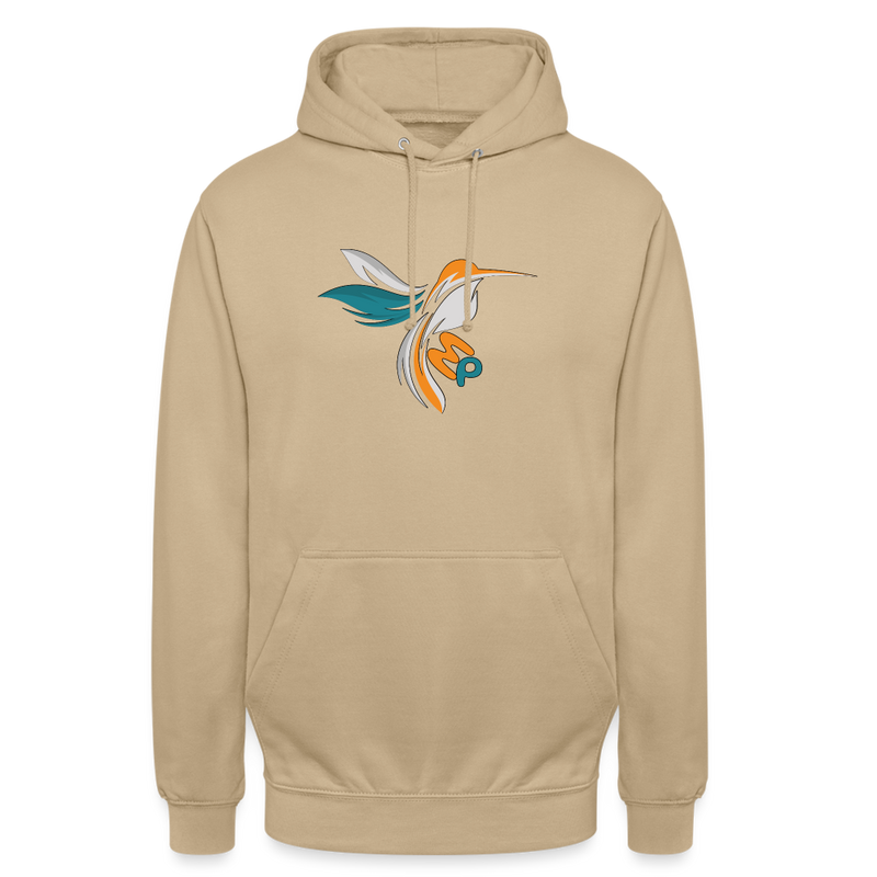 Lade das Bild in Galerie -Viewer, Mirrela Passage Unisex Hoodie GRAU TÜRKIS AA2 St. Donat - Beige
