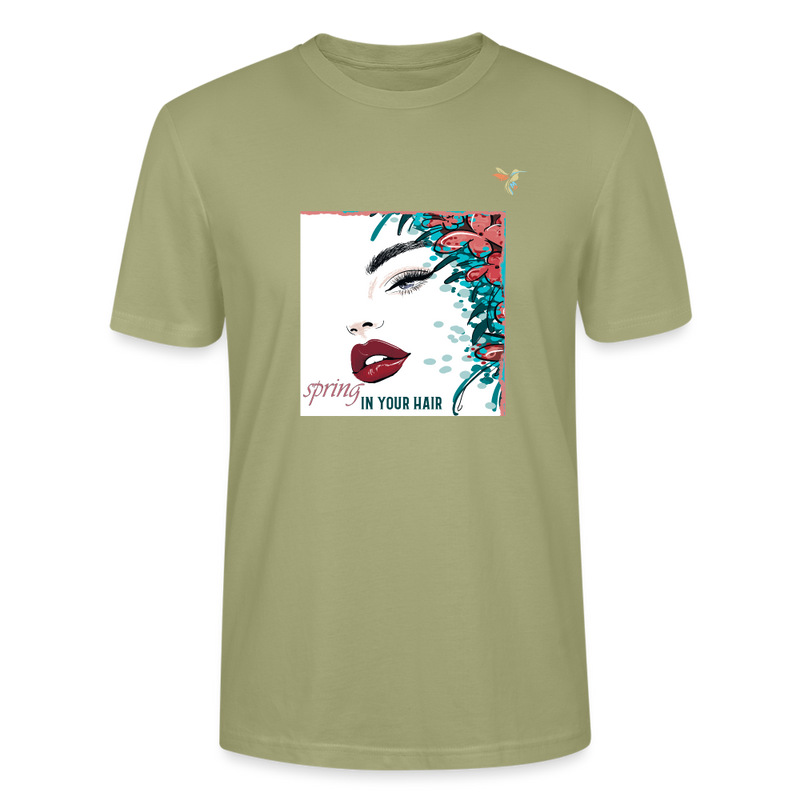 Lade das Bild in Galerie -Viewer, Stanley/Stella Unisex T-Shirt CRAFTER Spring In Your Hair - Nebelgrün
