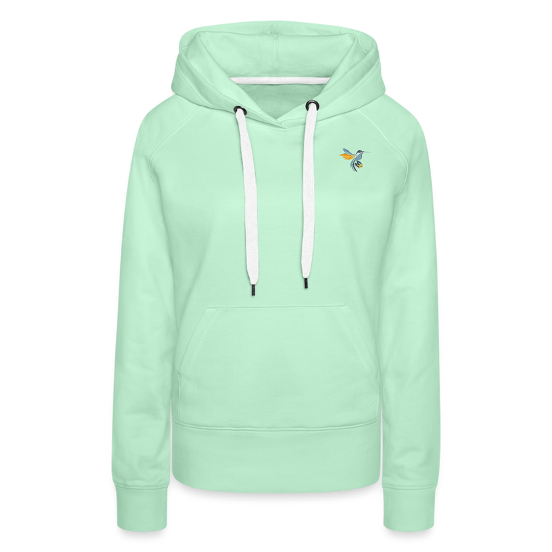 Lade das Bild in Galerie -Viewer, Frauen Premium Hoodie Manny Colors Mirrela Passage AA10 - helles Mintgrün
