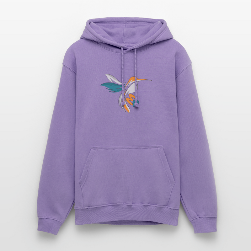 Lade das Bild in Galerie -Viewer, Mirrela Passage Unisex Hoodie GRAU TÜRKIS AA2 St. Donat - Lavendel
