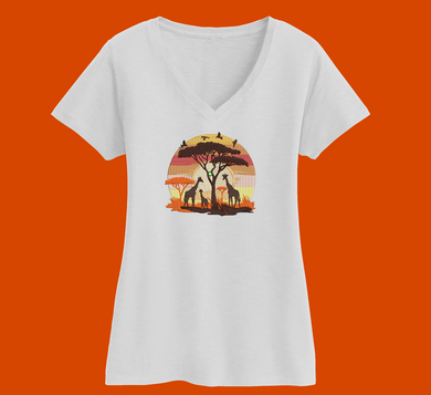 Kurzarm T-Shirt African Safari 1