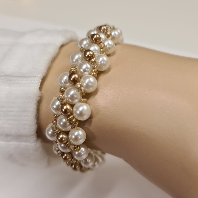 Lade das Bild in Galerie -Viewer, Mirrela Pearls Armband ANTONA A04
