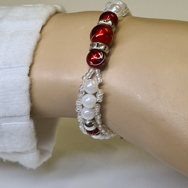 Lade das Bild in Galerie -Viewer, Mirrela Pearls Armband ELLICE SUN 08
