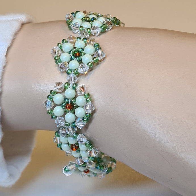 Mirrela Pearls Armband MARSIA GREEN RAY