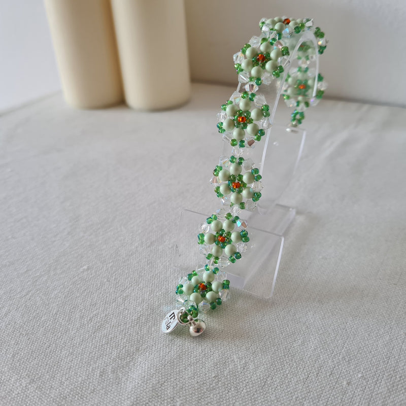 Lade das Bild in Galerie -Viewer, Mirrela Pearls Armband MARSIA GREEN RAY
