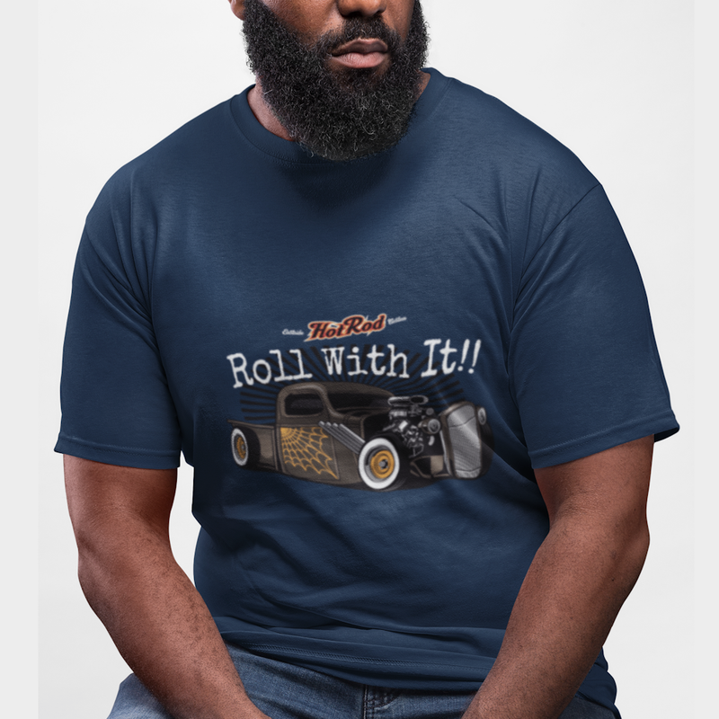 Lade das Bild in Galerie -Viewer, Männer Premium Bio T-Shirt Roll With It
