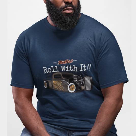 Männer Premium Bio T-Shirt Roll With It