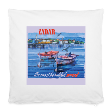 Kissenbezug 40 x 40 cm Beatifull Sunset Zadar 1 - weiß